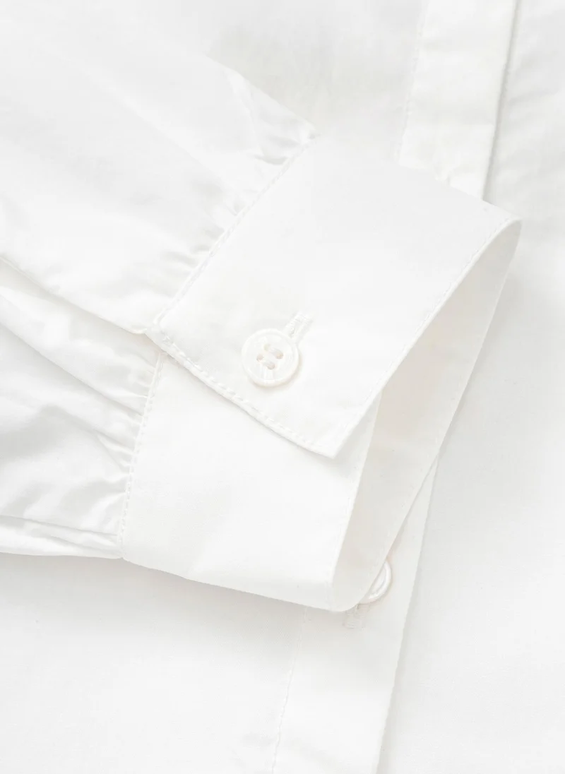 Balabala White Kids Girls Single color long sleeve shirt for Women | Best Price UAE